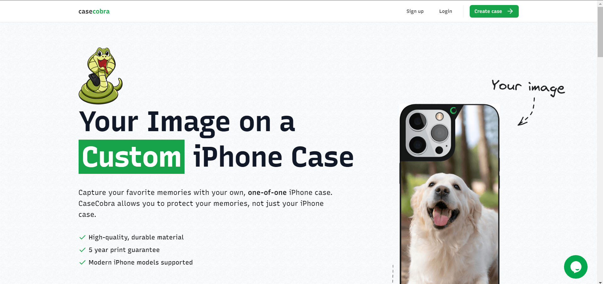 An ecommerce platform for buying customised iPhone cases